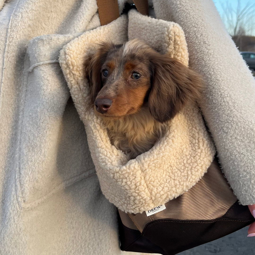 Hundetaske med gravhund i