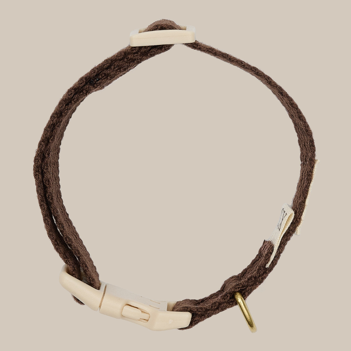 Mini hvalpehalsbånd / Mørkebrun