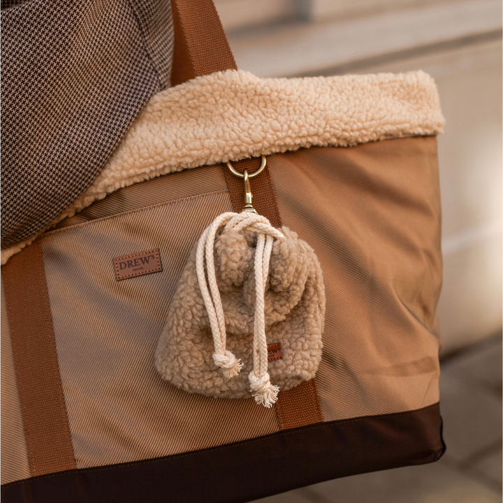 Aspen / Hundetasche mit Teddyfutter