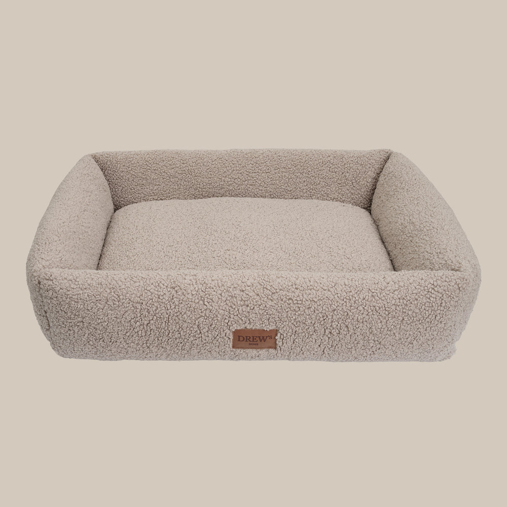 Beige hundekurv