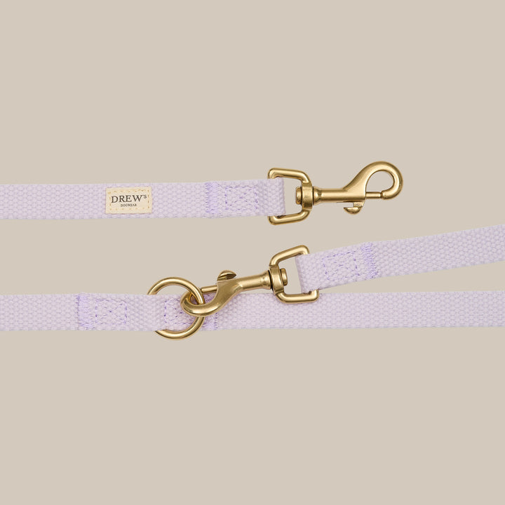 Purple / Soft & adjustable dog leash