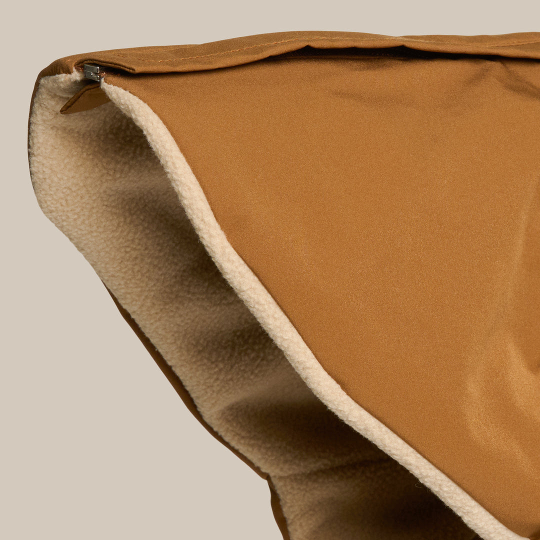 Zermatt // Step-in dog jacket in water-repellent material (brown)