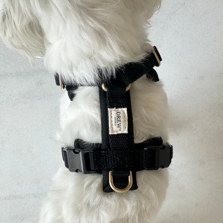Sort PRO / Justerbar hundesele (Sort)
