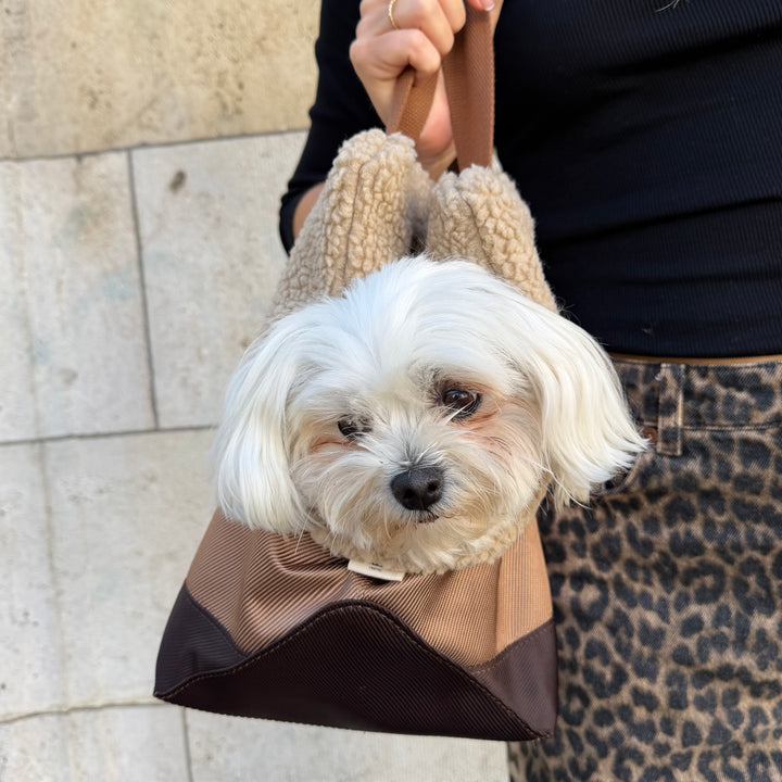 Aspen / Hundetaske med teddy inderfor (2026)