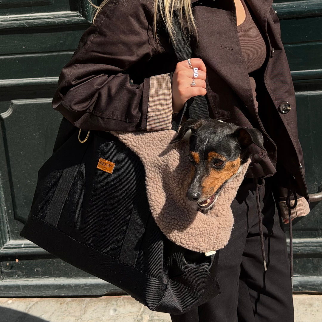 Noir / Hundetaske med teddy inderfor (2026)