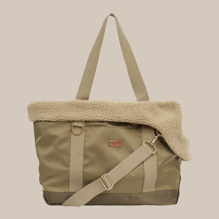 Sage / Hundetasche mit Teddyfutter (2026)