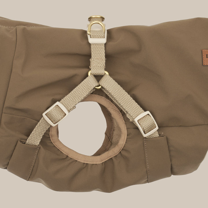 Zermatt / Step-in Dog Jacket (sand) 2026