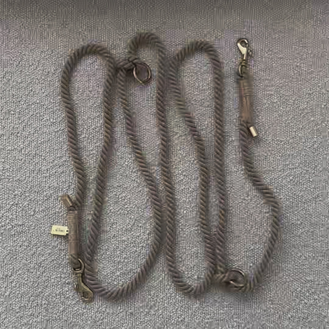 KHAKI puppy / Adjustable and soft dog leash