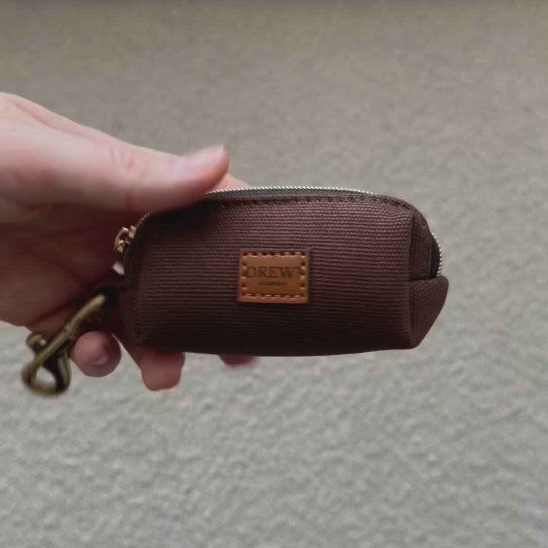 Poop bag holder / Espresso Brown